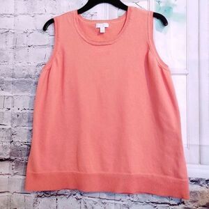 Charter club brand CASUAL DISTRESSED SALMON COLOR TANK SIZE 1X